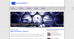 Desktop Screenshot of opertec.eng.br