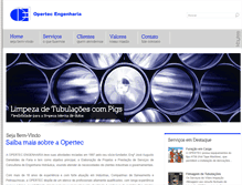 Tablet Screenshot of opertec.eng.br